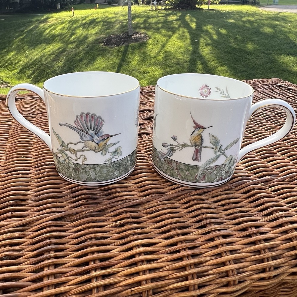 Wedgwood Hummingbirds‎ Bone China Mug England Pattern 787485
